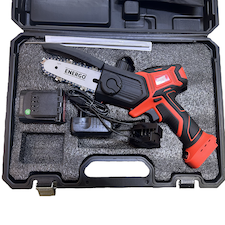 Fierastrau cu lant cu acumulator Energo Garden Pro, lama 125 mm, lant 1/4 inch