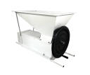 Eno 3 smalto manual, zdrobitor desciorchinator struguri, Enoitalia, cuva si carcasa din tabla smaltuita, cuva cu valturi, productivitate 300-500 kg/h, productie Italia