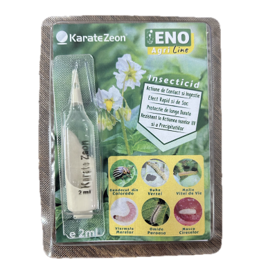 Karate Zeon 2 ml, insecticid contact, Syngenta (vita de vie, cartof, ceapa, cires, floarea soarelui, grau, orz, lucerna, mar, par, piersic, porumb, prun, rapita, varza, vinete)