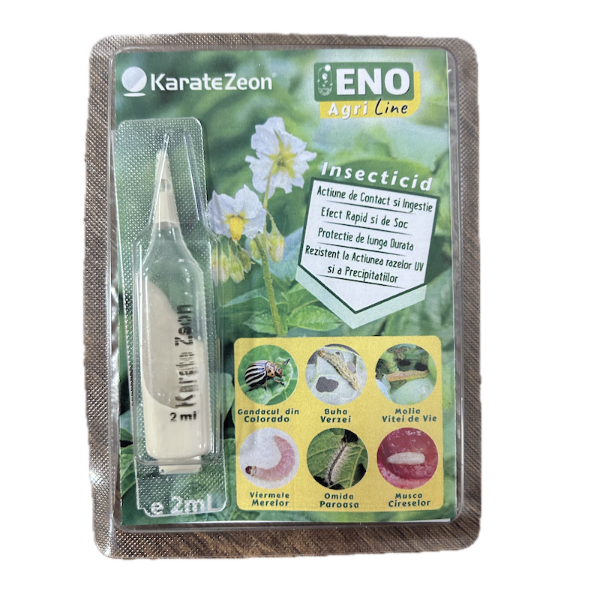 Karate Zeon 2 ml, insecticid contact, Syngenta (vita de vie, cartof, ceapa, cires, floarea soarelui, grau, orz, lucerna, mar, par, piersic, porumb, prun, rapita, varza, vinete)