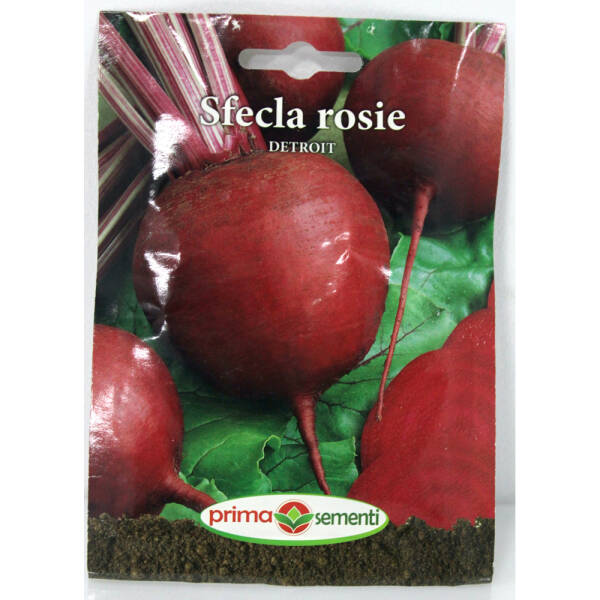 Seminte sfecla rosie Detroit 5 gr, Prima Sementi