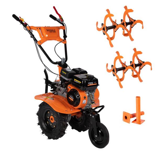 Motocultor 7 CP, Detoolz, 212CC, 2 viteze inainte + 1 inapoi, DZ-M122