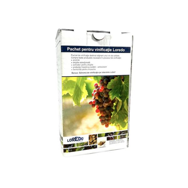 Pachet vinificatie 500L pentru vin alb-Loredo