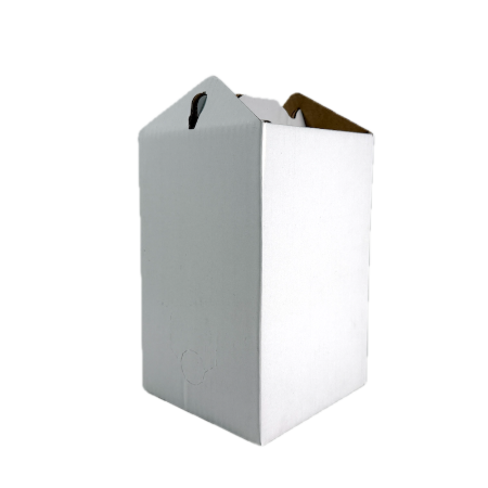 Cutie 5 L Bag-in-Box alba cu formare usoara