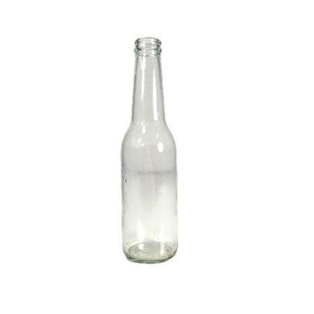 Sticla 275 ml cu capsa tip crown, alba/transparenta, pentru suc/bere/limonada