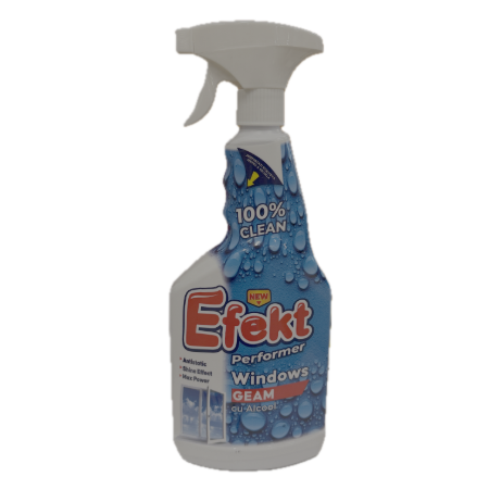 Efekt solutie curatare geamuri cu alcool 750 ml